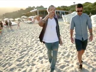 David Guetta & Danny Howard , Ibiza. 2015 - Credits : BBC