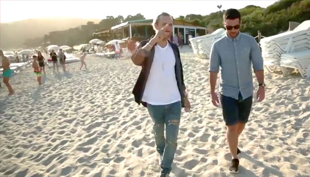 David Guetta & Danny Howard , Ibiza. 2015 - Credits : BBC