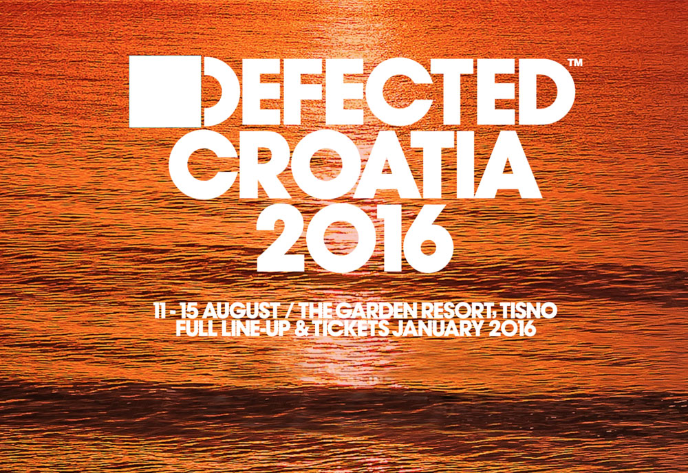 Defected Croatia 2016 poster