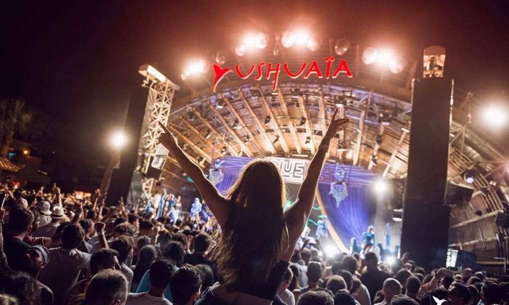 Ushuaïa Ibiza stage. 2016 - Credits : Ushuaïa Ibiza