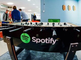 Spotify Stockholm headquarters. 2015 - Credits : Spotify (Getty Images)