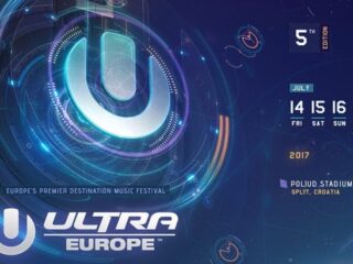 Ultra Europe full lineup poster. 2017 - Credits : Ultra Worldwide
