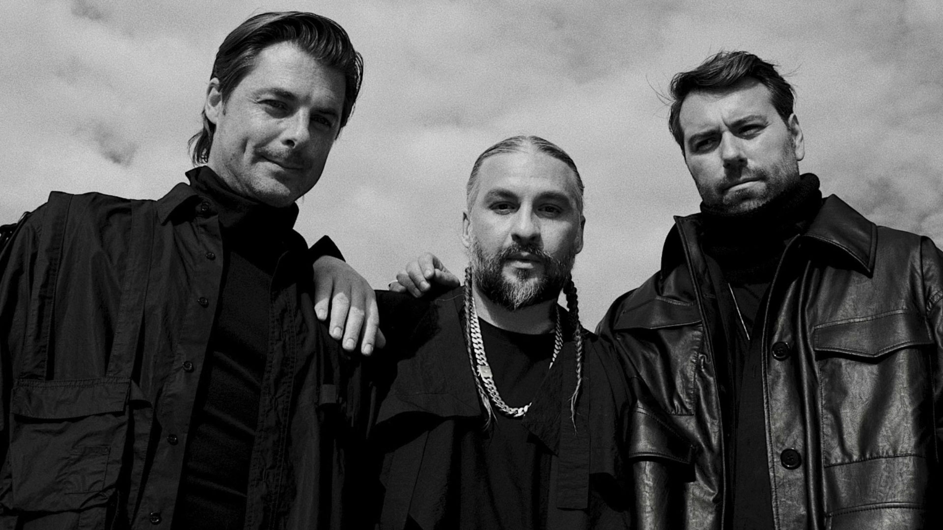 Swedish DJs & producers trio Axwell, Steve Angello & Sebastian Ingrosso aka The Swedish House Mafia